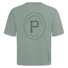 Pittsburgh Pirates Levelwear Register Oversized Luxe Signature Knit T-Shirt - MLB