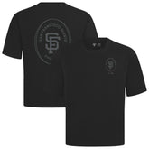 San Francisco Giants Levelwear Register Oversized Luxe Signature Knit T-Shirt - MLB