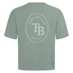 Tampa Bay Rays Levelwear Register Oversized Luxe Signature Knit T-Shirt - MLB
