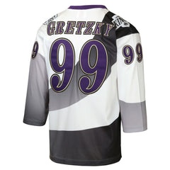 Wayne Gretzky Los Angeles Kings Mitchell & Ness Youth 1995/96 Power Play Throwback Alternate Player Jersey with Captain Patch - White - NHL
