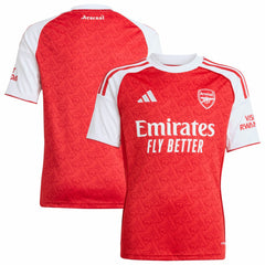 Arsenal Youth 2025/26 Home Replica Jersey Red | Adidas Online