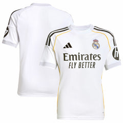 Real Madrid Youth 2025/26 Home Replica Jersey White | Adidas cheap