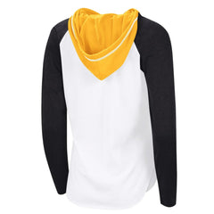 Boston Bruins G-III 4Her by Carl Banks Women's MVP Hooded Long-Sleeve T-Shirt - White - NHL