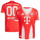 Bayern Munich 2025/26 Home Custom Jersey Red | Adidas