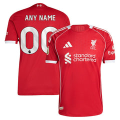 Liverpool 2025/26 Home Custom Jersey Red | Adidas Online