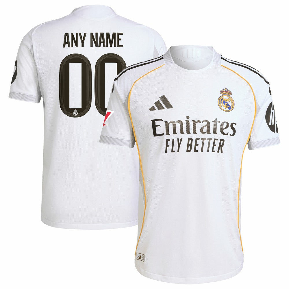 Real Madrid 2025/26 Home Custom Jersey White | Adidas discount