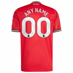 Manchester United Home 2025/26 Custom Replica Jersey Red | Adidas cheap