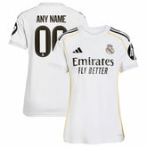 Real Madrid Women's 2025/26 Home Replica Custom Jersey White | Adidas Online