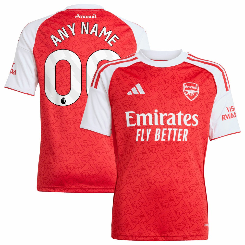 Arsenal Youth 2025/26 Home Replica Custom Jersey Red | Adidas online