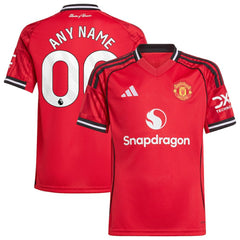 Manchester United Youth Home 2025/26 Custom Replica Jersey Red | Adidas Online
