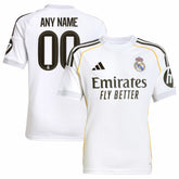 Real Madrid Youth 2025/26 Home Replica Custom Jersey White | Adidas discount