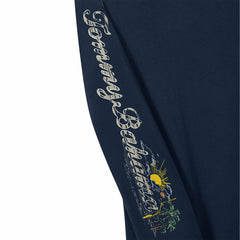 Dallas Cowboys Oasis Endzone Lux Long Sleeve T-Shirt Navy | Tommy Bahama
