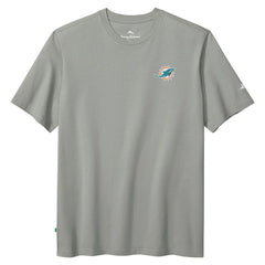 Miami Dolphins Huddle & Hang Tens T-Shirt Gray | Tommy Bahama