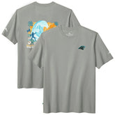 Carolina Panthers Huddle & Hang Tens T-Shirt Gray | Tommy Bahama