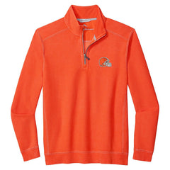 Cleveland Browns Sport Tobago Half-Zip Pullover Orange | Tommy Bahama