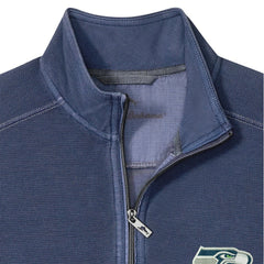 Seattle Seahawks Sport Tobago Half-Zip Pullover College Navy | Tommy Bahama