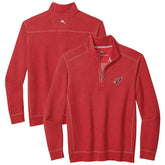Arizona Cardinals Sport Tobago Half-Zip Pullover Cardinal | Tommy Bahama