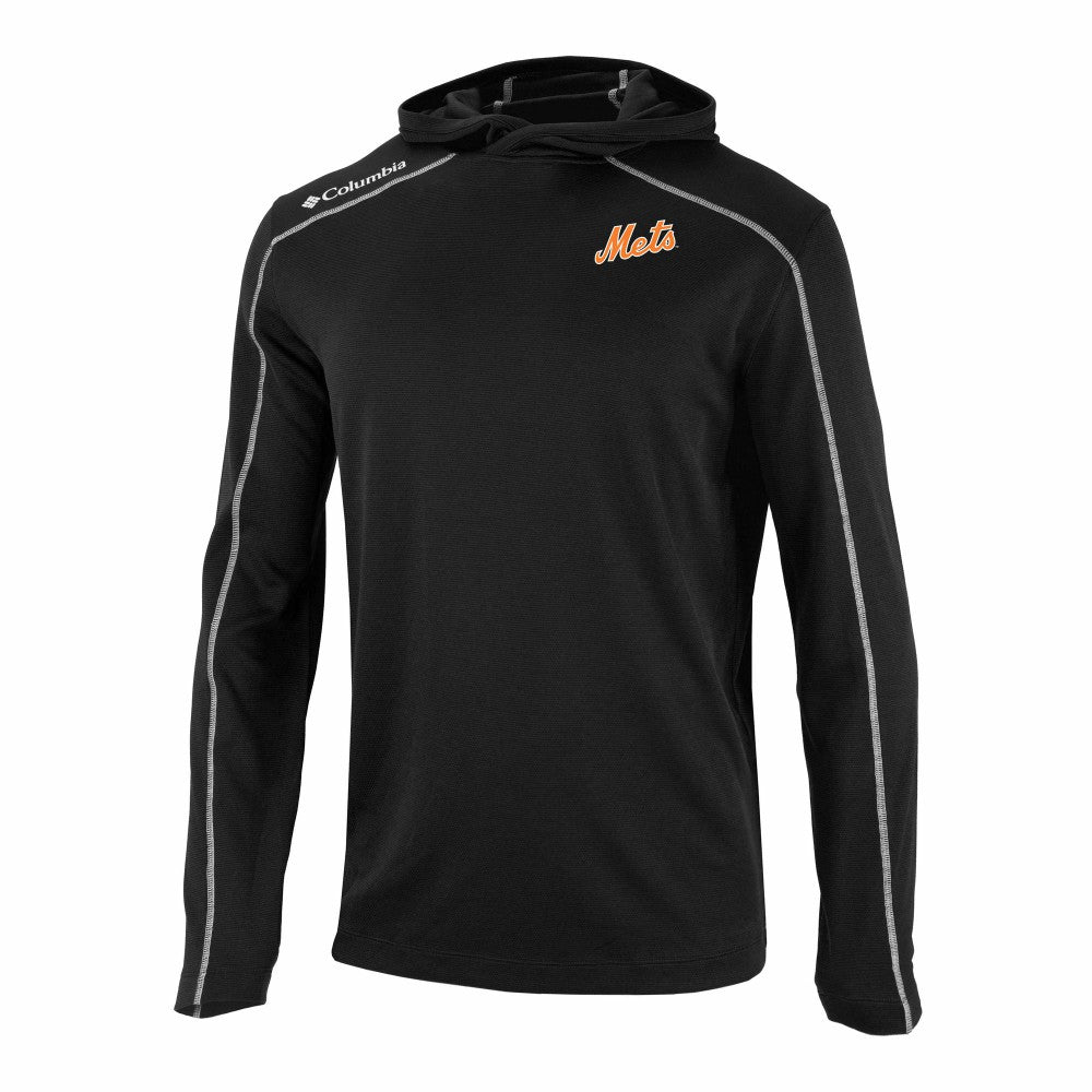 New York Mets Columbia Omni-Wick Shotgun Pullover Hoodie - MLB