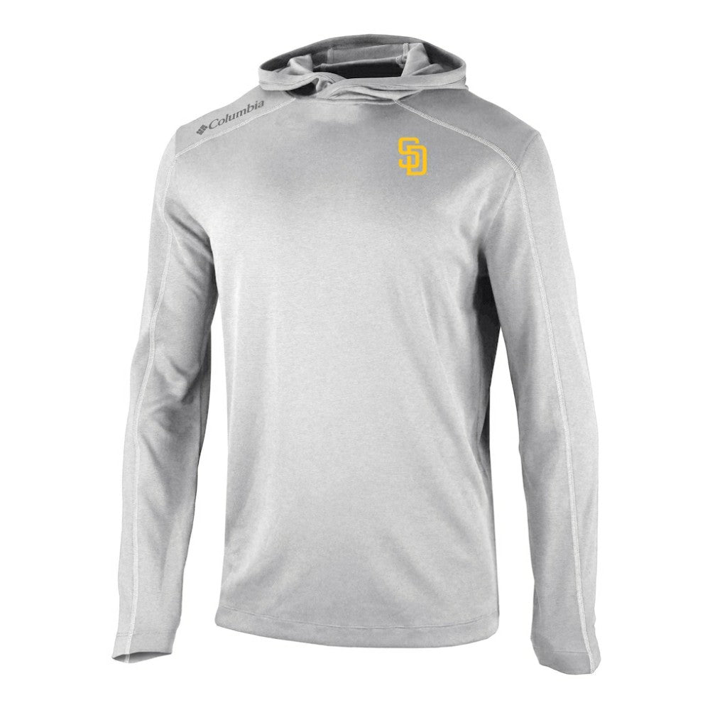 San Diego Padres Columbia Omni-Wick Shotgun Pullover Hoodie - MLB