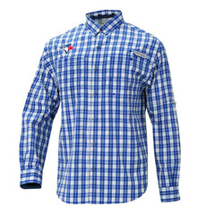 Toronto Blue Jays Columbia Super Tamiami Omni-Shade Long Sleeve Button-Down Shirt - MLB