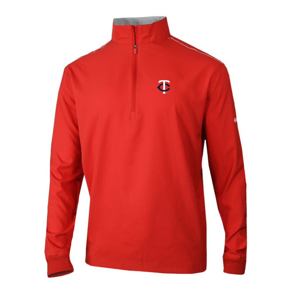 Minnesota Twins Columbia Omni-Wick Bogey's Paradise Quarter-Zip Pullover - MLB