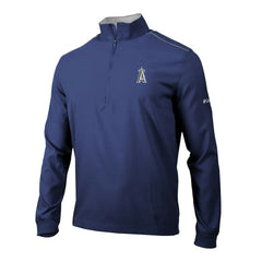 Los Angeles Angels Columbia Omni-Wick Bogey's Paradise Quarter-Zip Pullover - MLB