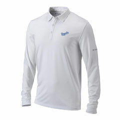 Kansas City Royals Columbia Omni-Wick Pin High Long Sleeve Polo - MLB