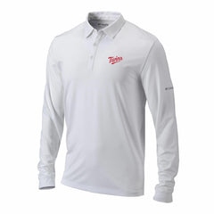 Minnesota Twins Columbia Omni-Wick Pin High Long Sleeve Polo - MLB