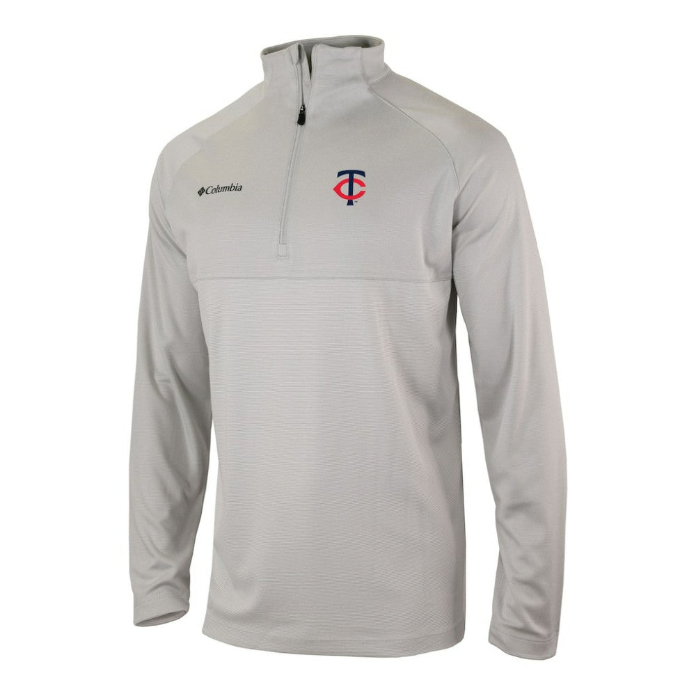 Minnesota Twins Columbia Omni-Wick Raglan Rockin' It Quarter-Zip Pullover - MLB