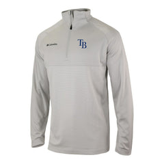 Tampa Bay Rays Columbia Omni-Wick Raglan Rockin' It Quarter-Zip Pullover - MLB