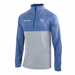 Kansas City Royals Columbia Omni-Wick Raglan Rockin' It Quarter-Zip Pullover - MLB