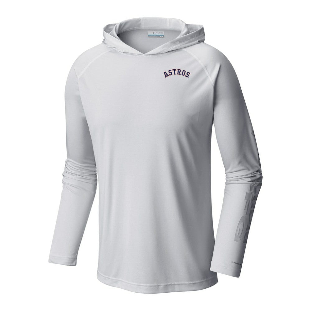 Houston Astros Columbia Terminal Tackle Omni-Shade Pullover Hoodie - MLB