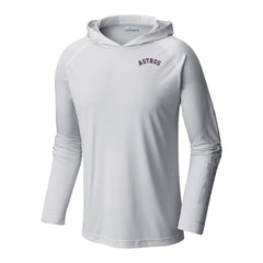 Houston Astros Columbia Terminal Tackle Omni-Shade Pullover Hoodie - MLB
