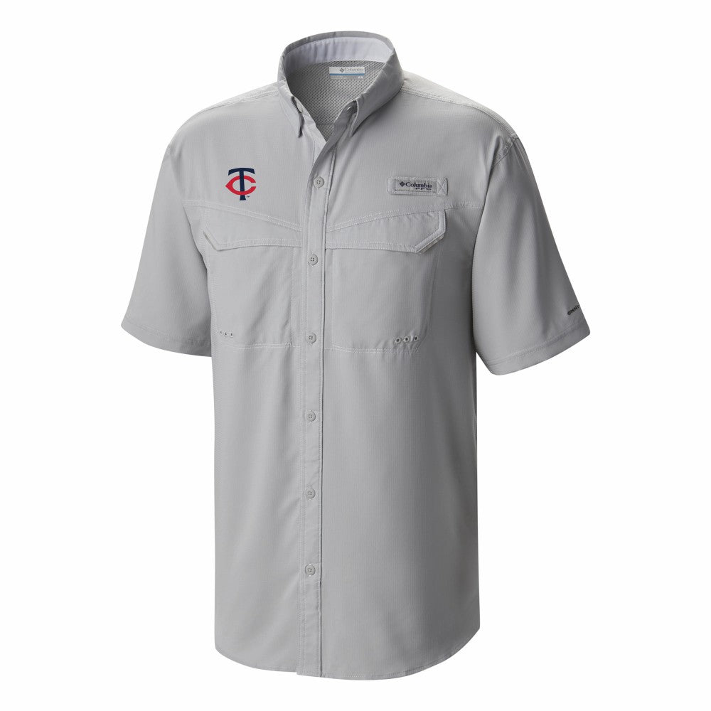 Minnesota Twins Columbia Omni-Wick Low Drag Offshore Button-Up Shirt - MLB