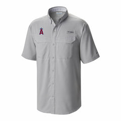 Los Angeles Angels Columbia Omni-Wick Low Drag Offshore Button-Up Shirt - MLB