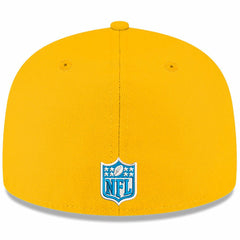 Los Angeles Chargers New Era Charger Power 59FIFTY Fitted Hat Gold | NFL