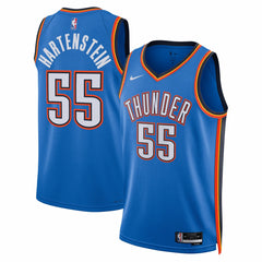 Isaiah Hartenstein Oklahoma City Thunder Unisex Swingman Player Jersey Icon Edition Blue - NBA