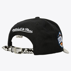 Boston Celtics x Just Don I Love This Team Snakeskin Strapback Hat Black - NBA