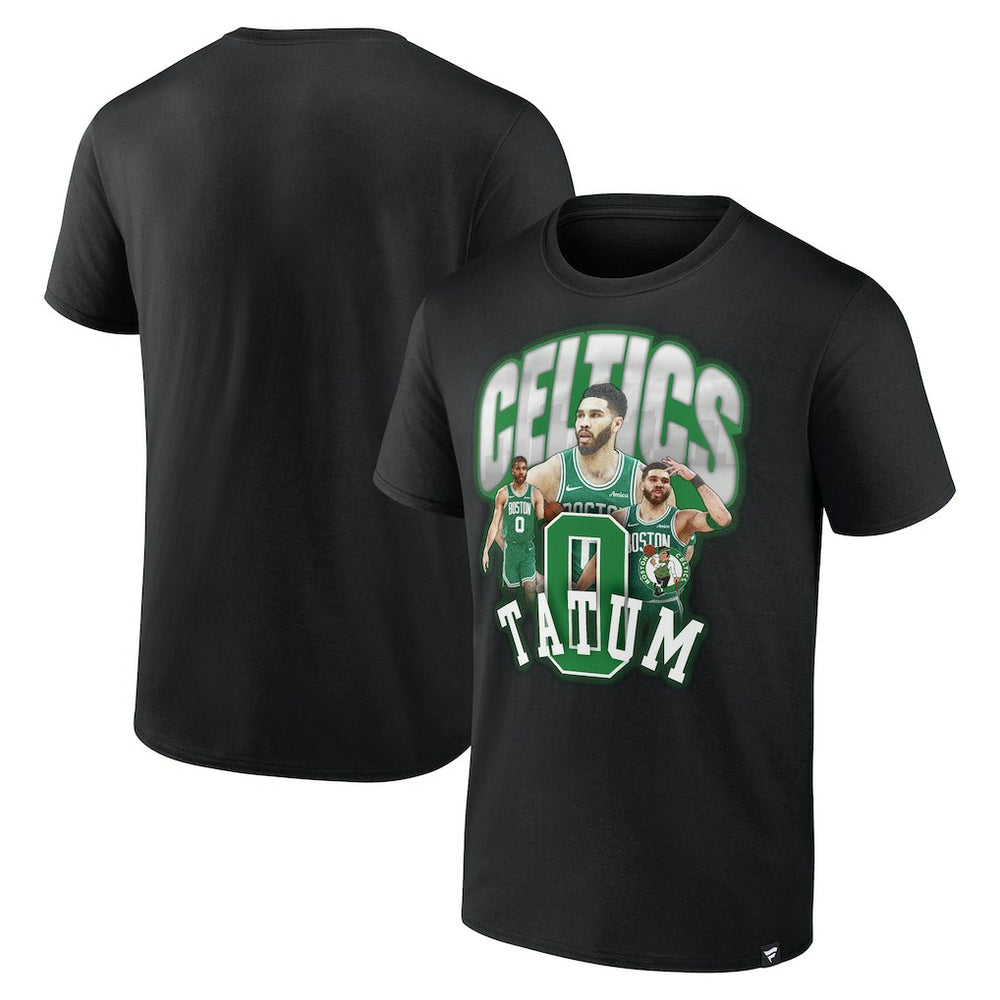 Jayson Tatum Boston Celtics Notorious 4.0 T-Shirt Black - NBA