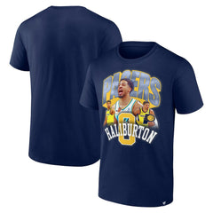 Tyrese Haliburton Indiana Pacers Notorious 4.0 T-Shirt Navy - NBA