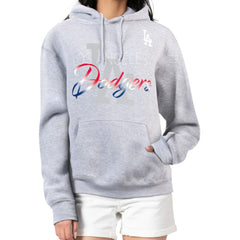 Los Angeles Dodgers G-III 4Her by Carl Banks Women's Shadow Logo Graphic Pullover Hoodie - MLB