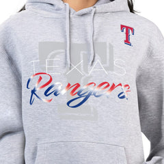 Texas Rangers G-III 4Her by Carl Banks Women's Shadow Logo Graphic Pullover Hoodie - MLB