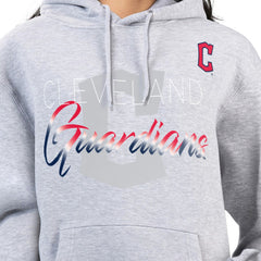 Cleveland Guardians G-III 4Her by Carl Banks Women's Shadow Logo Graphic Pullover Hoodie - MLB