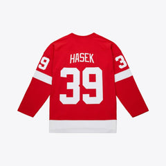 Dominik Hasek Detroit Red Wings Mitchell & Ness 2007-08 Power Play Jersey - Red - NHL