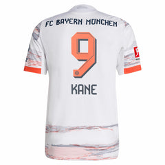 Harry Kane Bayern Munich 2025/26 Away Player Jersey White | Adidas Online