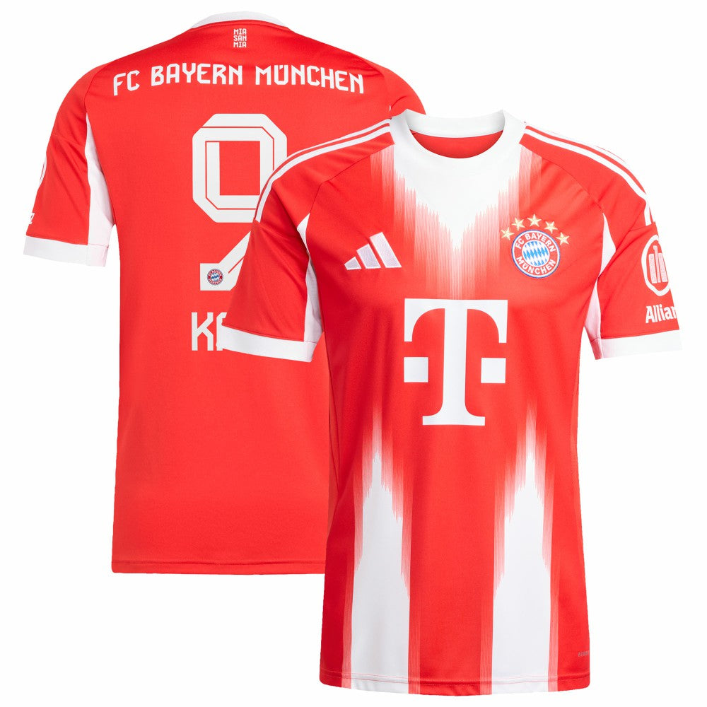 Harry Kane Bayern Munich 2025/26 Home Replica Jersey Red | Adidas Sale