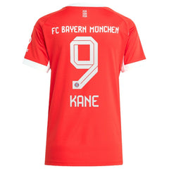 Harry Kane Bayern Munich Women's 2025/26 Home Replica Jersey Red | Adidas Sale