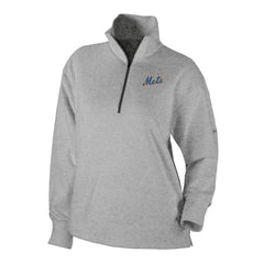 New York Mets Columbia Women's Birchwood Hills Quarter-Zip Pullover - MLB