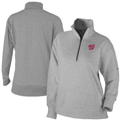 Washington Nationals Columbia Women's Birchwood Hills Quarter-Zip Pullover - MLB