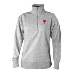 Philadelphia Phillies Columbia Women's Birchwood Hills Quarter-Zip Pullover - MLB